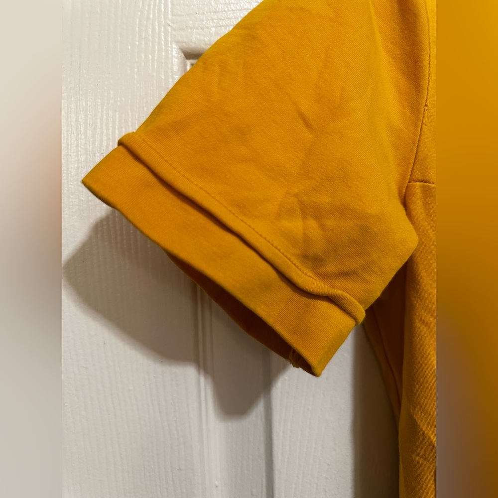 New York & Company Mini Yellow Button Up Shirt Dress in Women’s Small - Picture 5 of 11